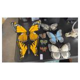 Lot of Butterfly Decor