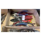 Lot of pliers and cutters