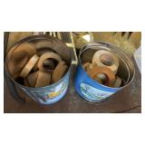 Lot of Tape with Tins
