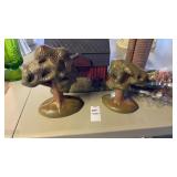 Ceramic Barn Figurine Set
