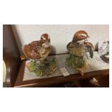 Vintage pair of Partridge Figurines
