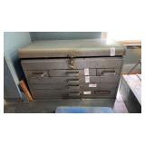 Vintage Metal Craftsman Toolbox NO CONTENTS