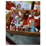 Christmas plush lot