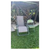 Gravity Chair and Metal Chair