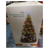 Cracker Barrel led Christmas tree