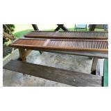 Shutters and Picnic Table