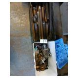 2 boxes of brass and copper fittings