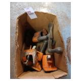 Pair of used Pony pipe clamps