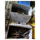 2 boxes of black pipe fittings