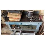 Wooden Workbench NO CONTENTS