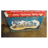 Vintage Regency Alpine reflecting skating pond