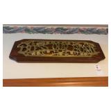 Bless This Home Brass Wood Wall Decor