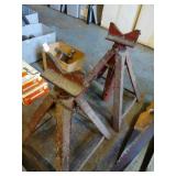 Pair of stands 14" tall collapsed