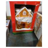 Gingerbread house cookie jar