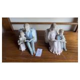 Mother and Father Statues