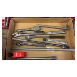 Ratchet and breaker bars - 3/8 and 1/2inch drives