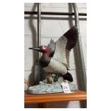 Canvasback Drake duck decoy sculpture
