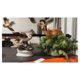 Bird and Deer Decor Statues