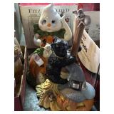 Lot of 3 Halloween figurines