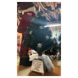 Vintage tabletop artificial Christmas tree