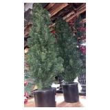 2 3ft outdoor artificial electric decorative