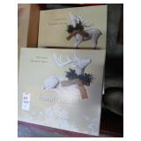 Cracker Barrel Frosted Woods Reindeer lot