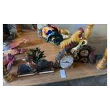 Lot of Rooster Decor