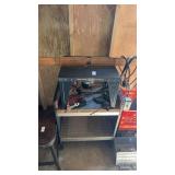 Router Table and Metal Cart