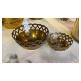 2 Brass Bowls