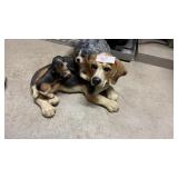 Beagle Resin Garden Statue 7in. High