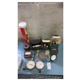 Lot of Chucks, Gauges and More