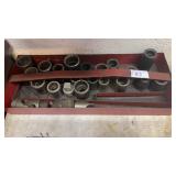 Lot of heavy duty Proto 3/4inch drive sockets