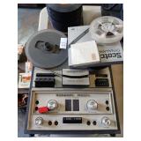 Masterwork 812 reel to reel recorder with