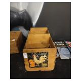 Vintage "Gallito" orange crate