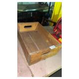 Vintage wooden Pepsi crate from Johnstown, PA