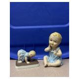 Vintage "Piano Baby" figurines
