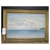 M. S. Dunlap - signed artwork painting  -11 x 16