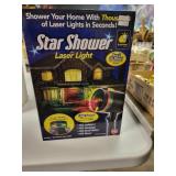 Star Shower laser light