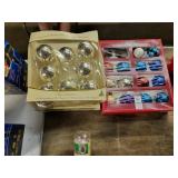 Assortment of Christmas bulbs