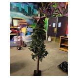 Pine tree with star