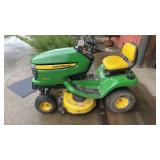 John Deere X300 Riding Mower 65.8hrs