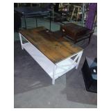Wooden coffee table 24"x48"
