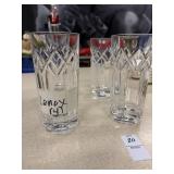 Lenox glasses lot of 4