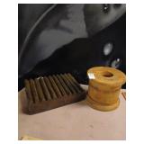 Antique wooden apool and cigar press?