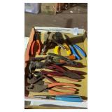 Lot of assorted pliers
