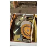 Lot of saw blades and handsaws