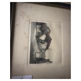 Lot of 3 framed art