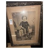 The Little Mechanic framed wall art