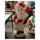 Blow mold Santa Claus