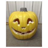 Vintage carved pumpkin blow mold 18in  *needs